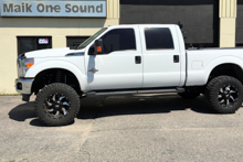 2015 Ford F-250 with professional window tint in North Bay